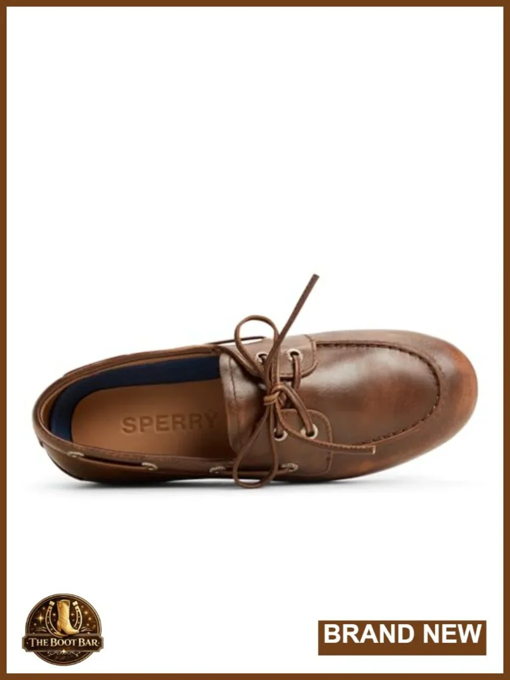 Premium Leather Boat Shoe, Handsewn Moccasin, 360° Lacing
